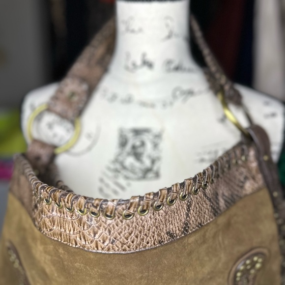 Vintage Brown boho Bag - Picture 6 of 11